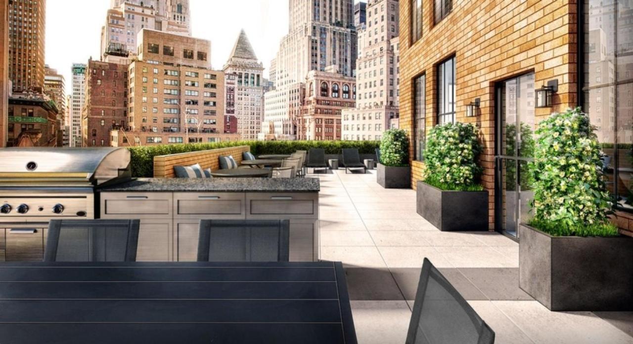 Wall St 1Br W Speakeasy Gym Rooftop Nyc-11 Apartment New York City Exterior photo